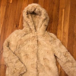 Zara kids fur jacket (154cm) new with tag